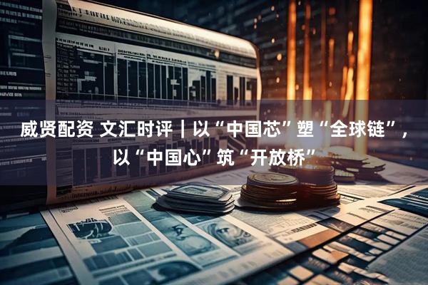 威贤配资 文汇时评｜以“中国芯”塑“全球链”，以“中国心”筑“开放桥”