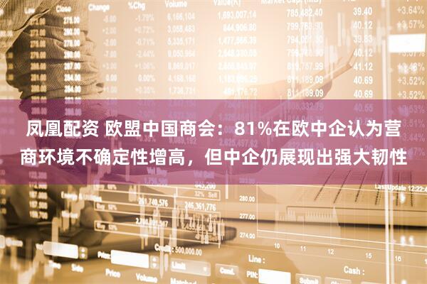 凤凰配资 欧盟中国商会：81%在欧中企认为营商环境不确定性增高，但中企仍展现出强大韧性