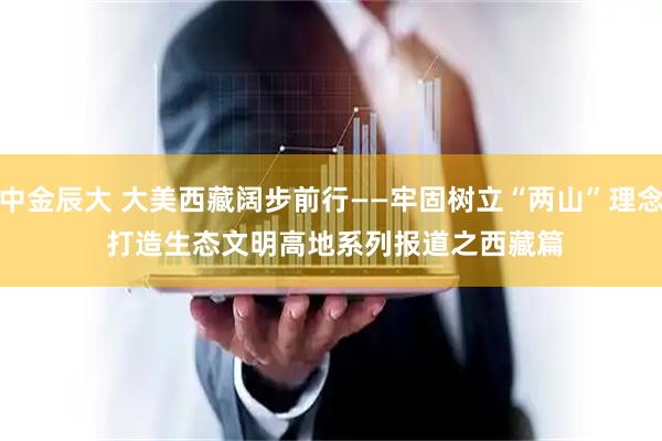 中金辰大 大美西藏阔步前行——牢固树立“两山”理念 打造生态文明高地系列报道之西藏篇